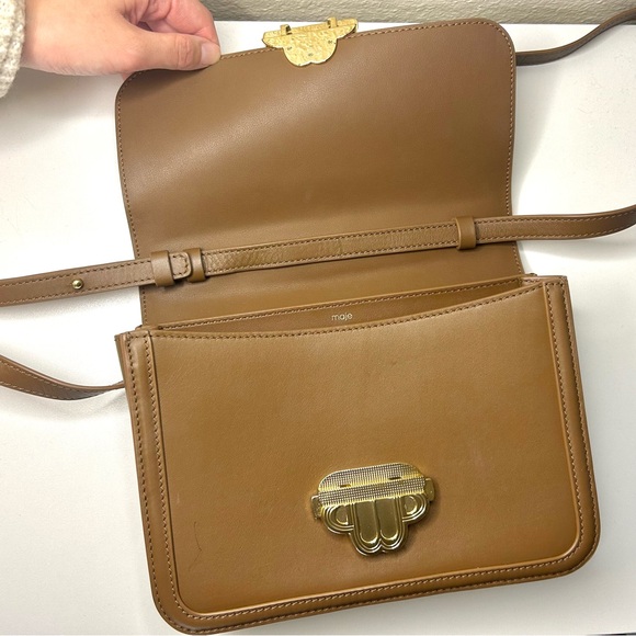 Maje Tobacco Clover Bag - Picture 8 of 10